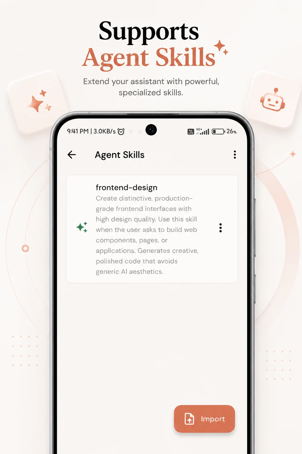 AnyLLM: AI Chat Client screenshot