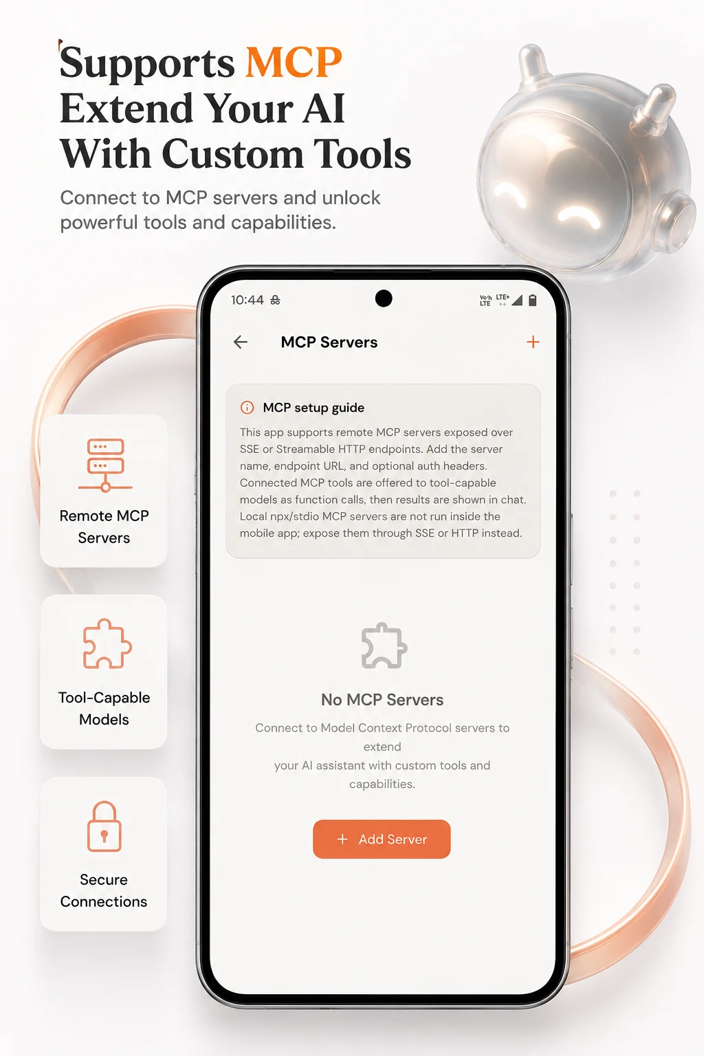 AnyLLM: AI Chat Client screenshot